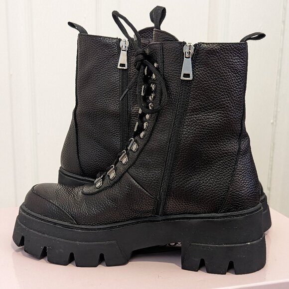 Browns Couture Trillium Lace-Up Boots (10 US) - Picture 3 of 8